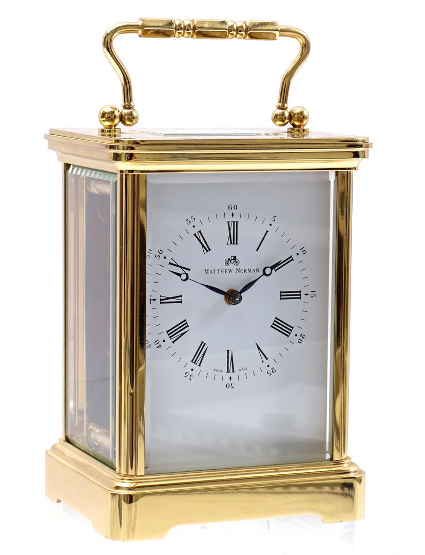 Brass travel alarm clock (1 of 2)
