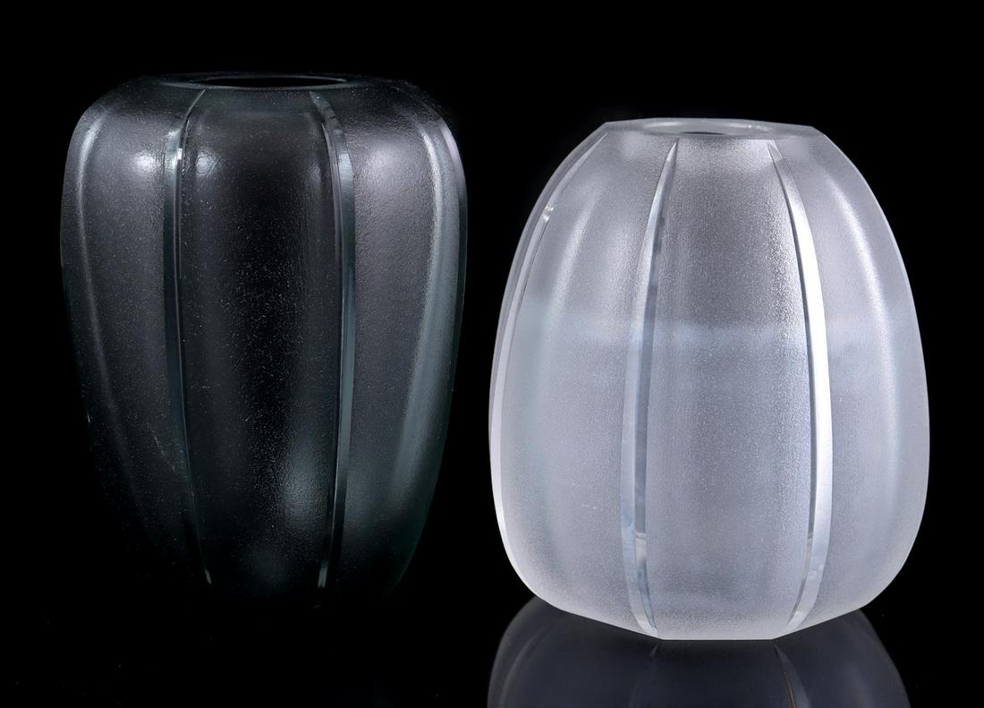 Copier Leerdam glass vases (1 of 1)