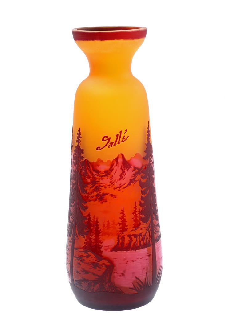 Glass paste decorative vase (1 of 1)