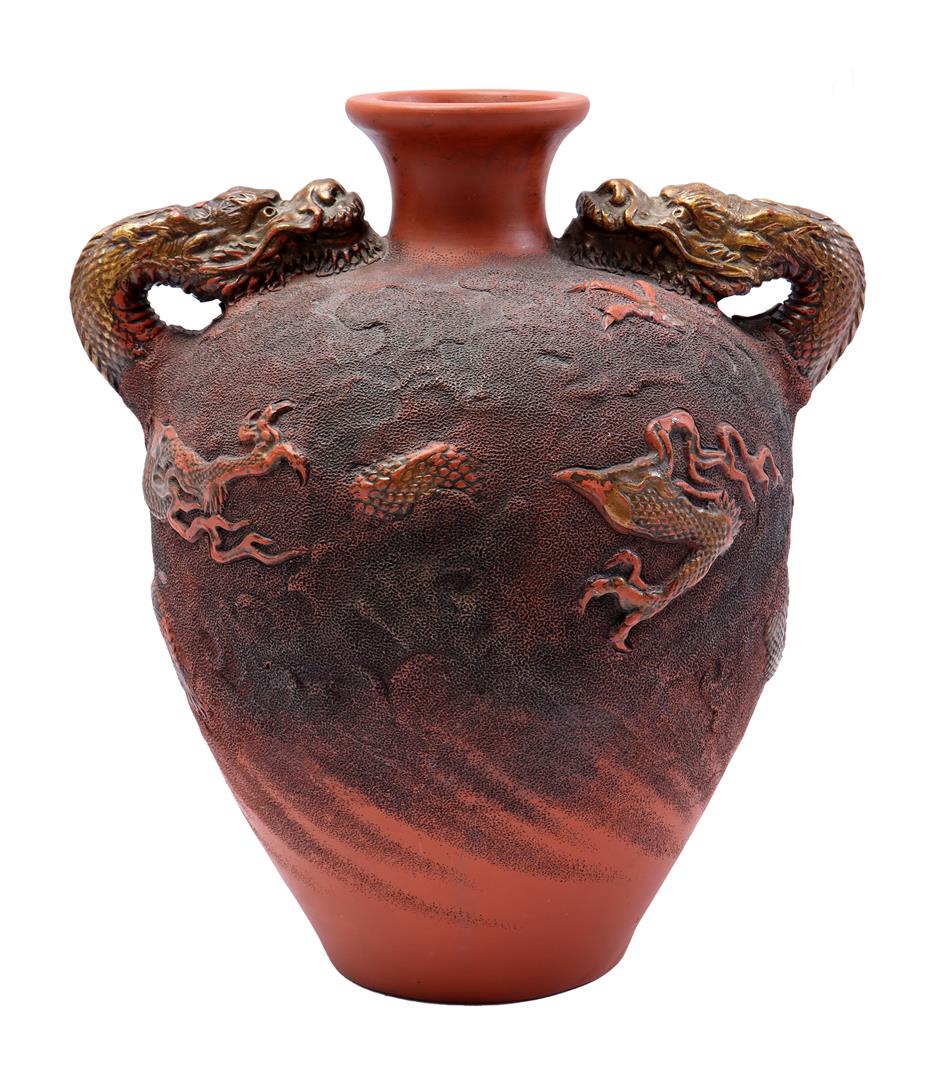 Earthenware decorative vase (1 of 1)