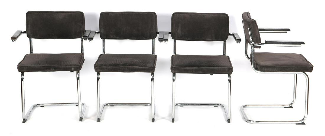 4 tubular armchairs (1 of 1)
