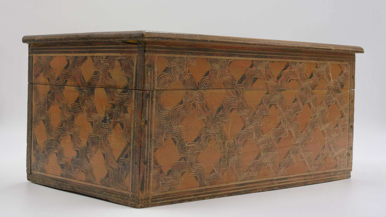 DECORATED DOCUMENT BOX. (1 of 4)