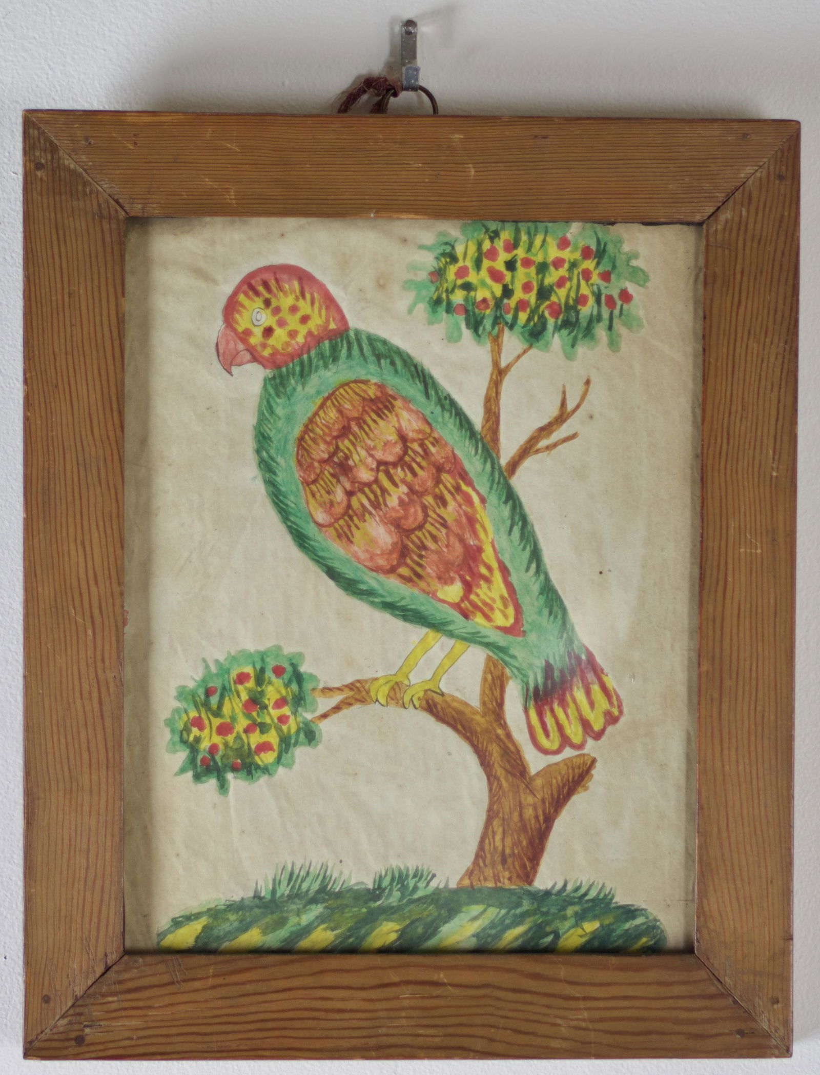 FOLK ART WATERCOLOR. (1 of 2)