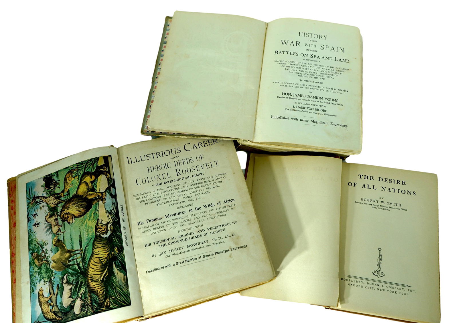 Pub. 1910, First Edition, Illustrasted, Maps "Illustrious Career and Heroic Deeds of Colonel (1 of 4)