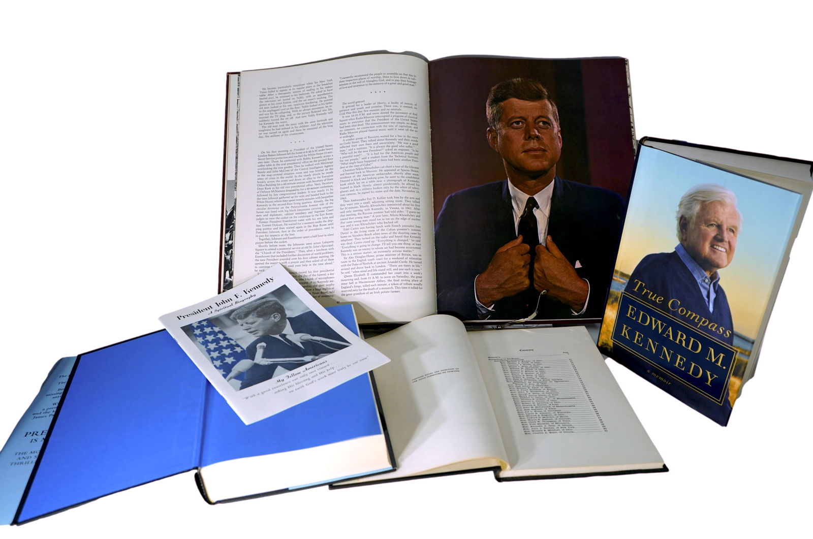 Pub. 2009, First Edition, "True Compass: A Memoir" by Edward M. Kennedy, Hardcover Book. (2) Pub. (1 of 6)
