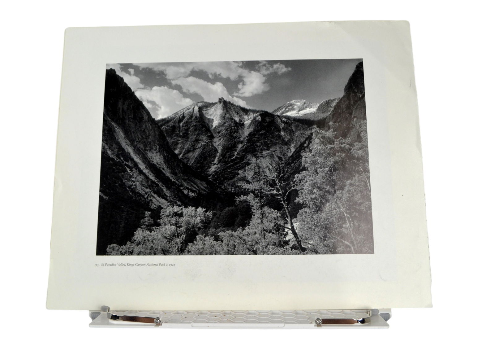 Pub. 1979, First Printing, 4 Bookplates from "Yosemite and the Range of Light" Folio, by Ansel (1 of 7)