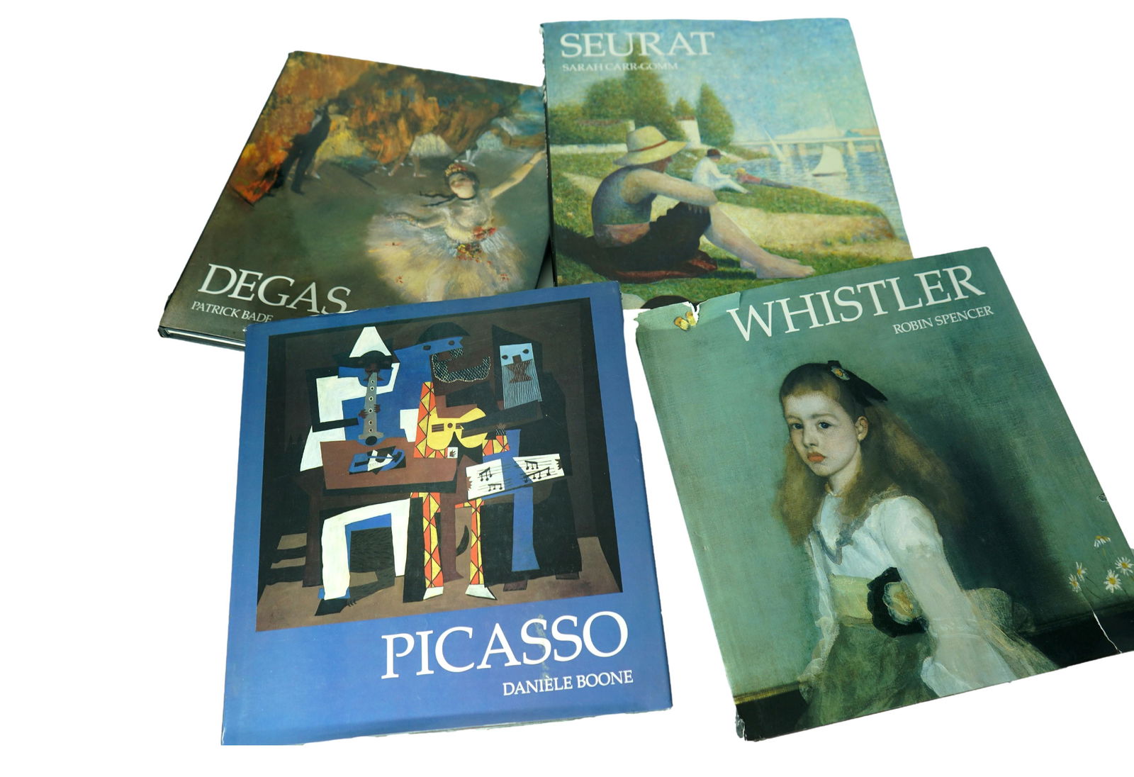 Pub. 1981, Illustrated, "Picasso and His Art" by Denis Thomas, Hardcover Book, Plus 3 bonus art (1 of 4)