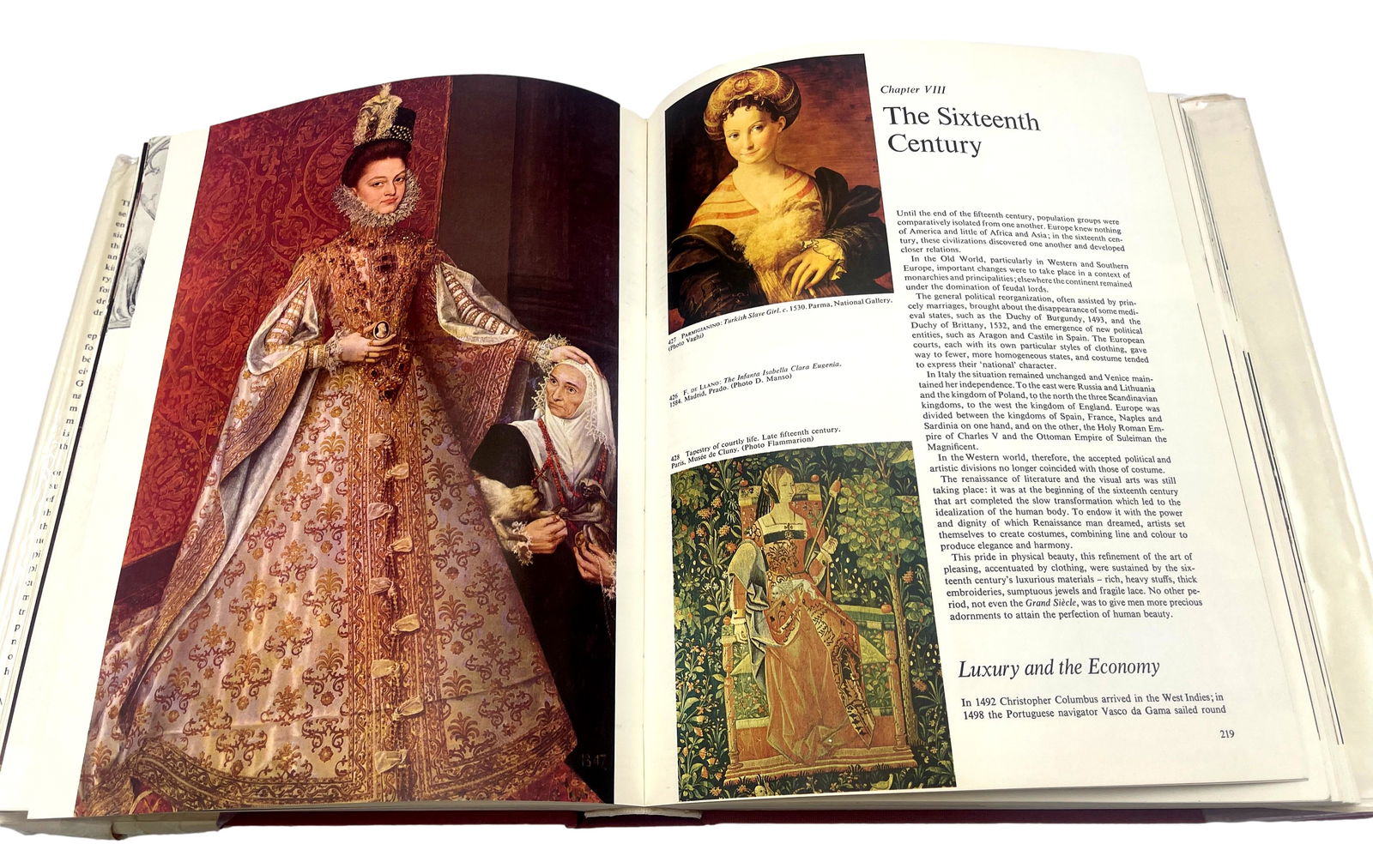 Pub. 1967, Illustrated Plates, Wood Engravings, "20,000 Years of Fashion" by Francois Boucher,: "20,000 Years of Fashion: The History of Costume and Personal Adornment", Author: Francois Boucher, Publish Date: 1967. Illustrated color plates and wood engravings. A dictionary of western fashion fr