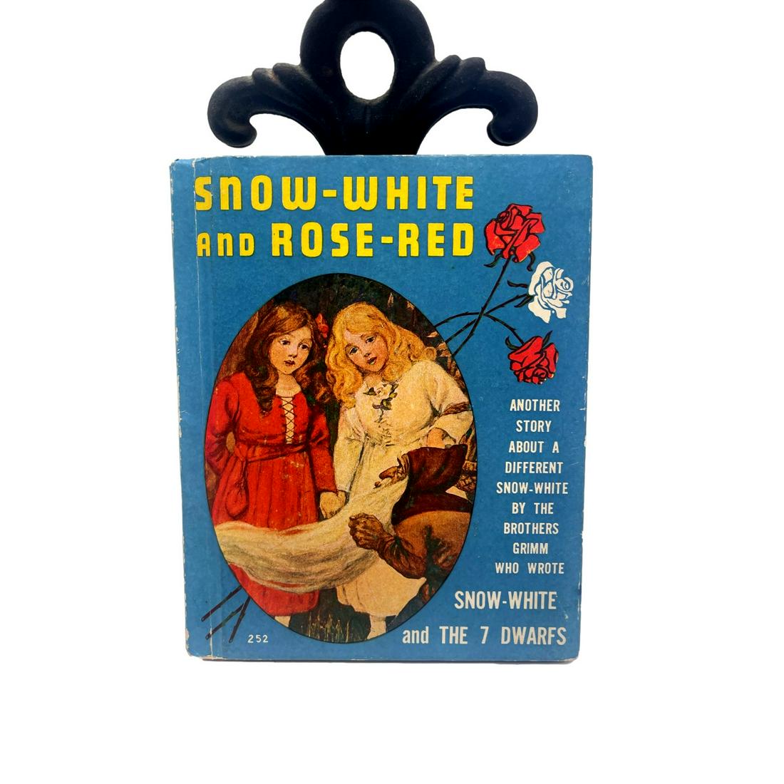 Pub. 1938, Illustrated Plates, Scarce, "Snow-White and Red-Rose" Illustrated by Hope Dunlap and (1 of 4)