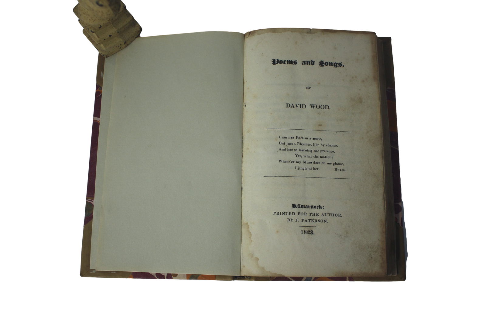 Pub. 1828, Illustrated, "Poetical Works of Robert Burns", by Robert Burns, Hardcover Book. (1 of 6)