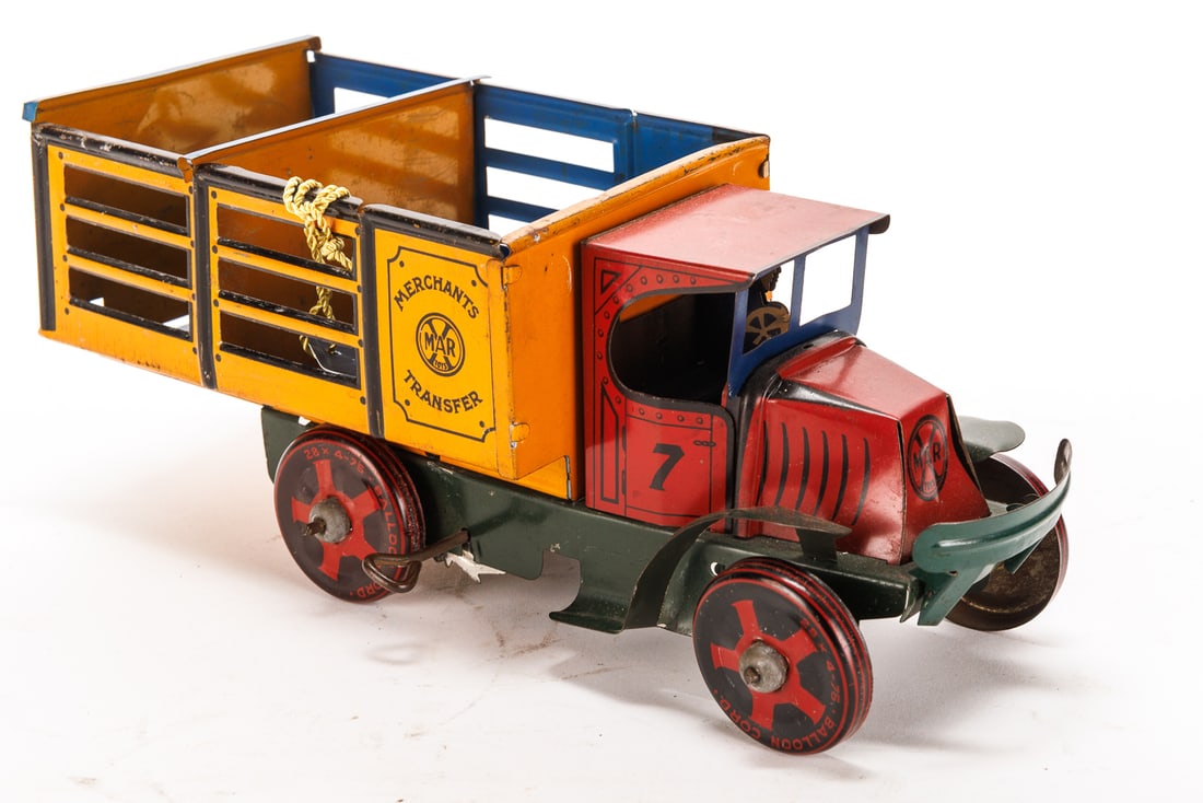 MERCHANTS TRANSFER TRUCK BY MARX. (1 of 8)