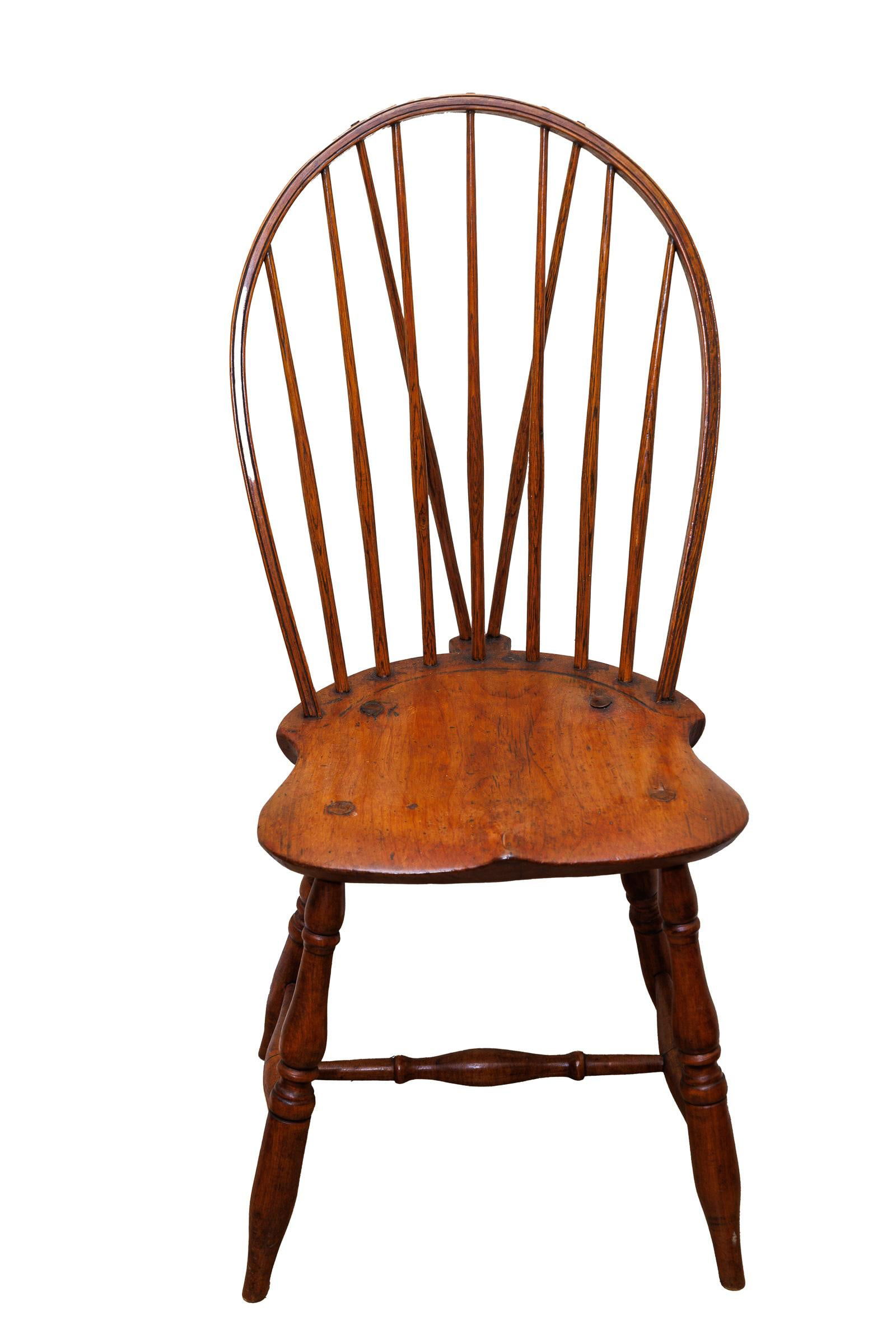 BRACEBACK WINDSOR CHAIR. (1 of 10)