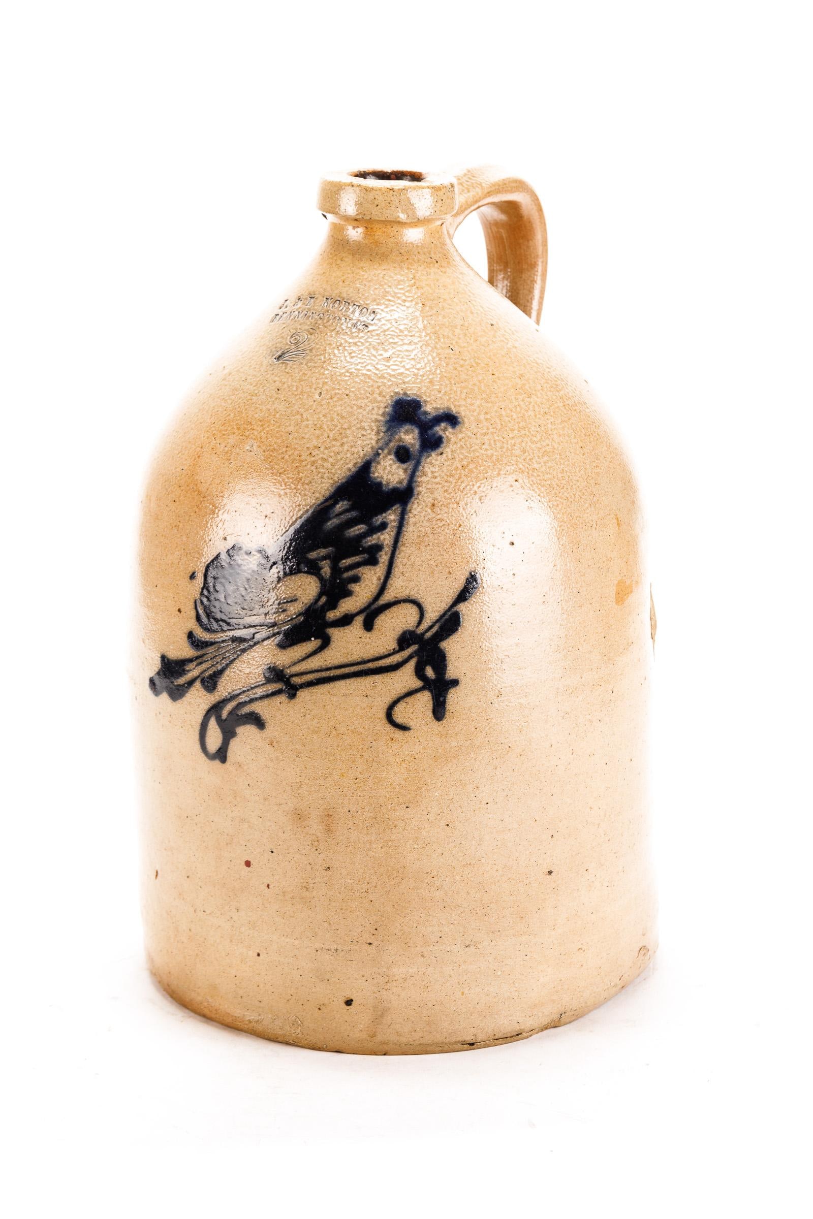 STONEWARE JUG. (1 of 8)
