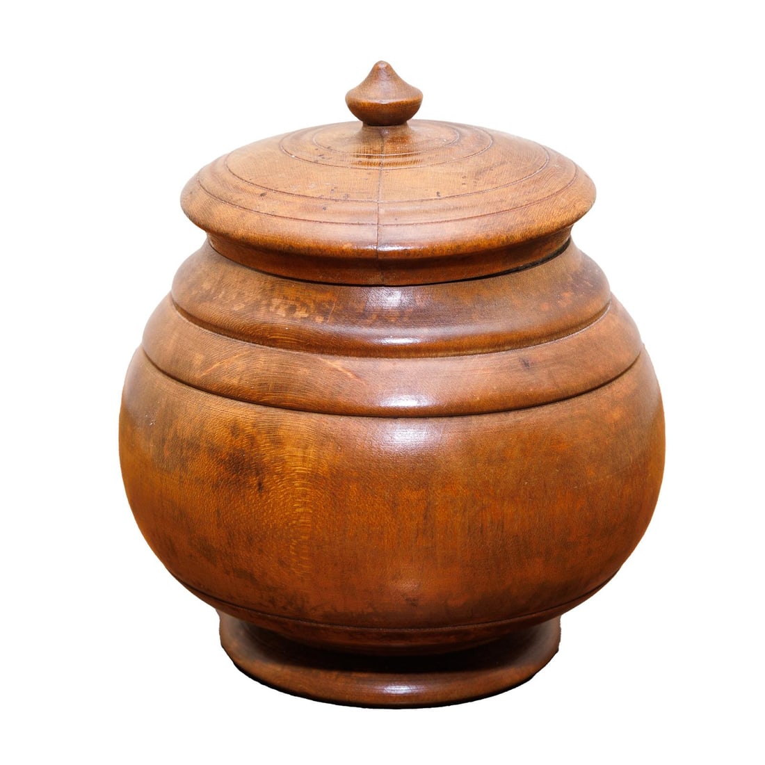 PEASEWARE LIDDED JAR. (1 of 5)