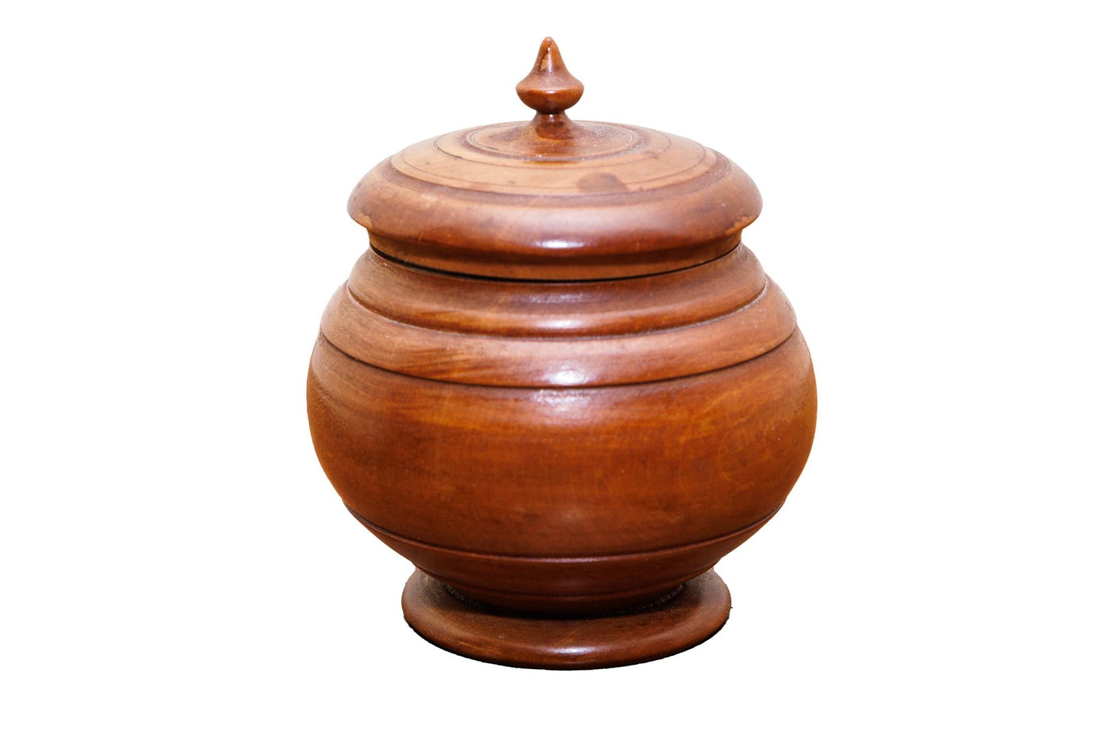 PEASEWARE LIDDED JAR. (1 of 6)