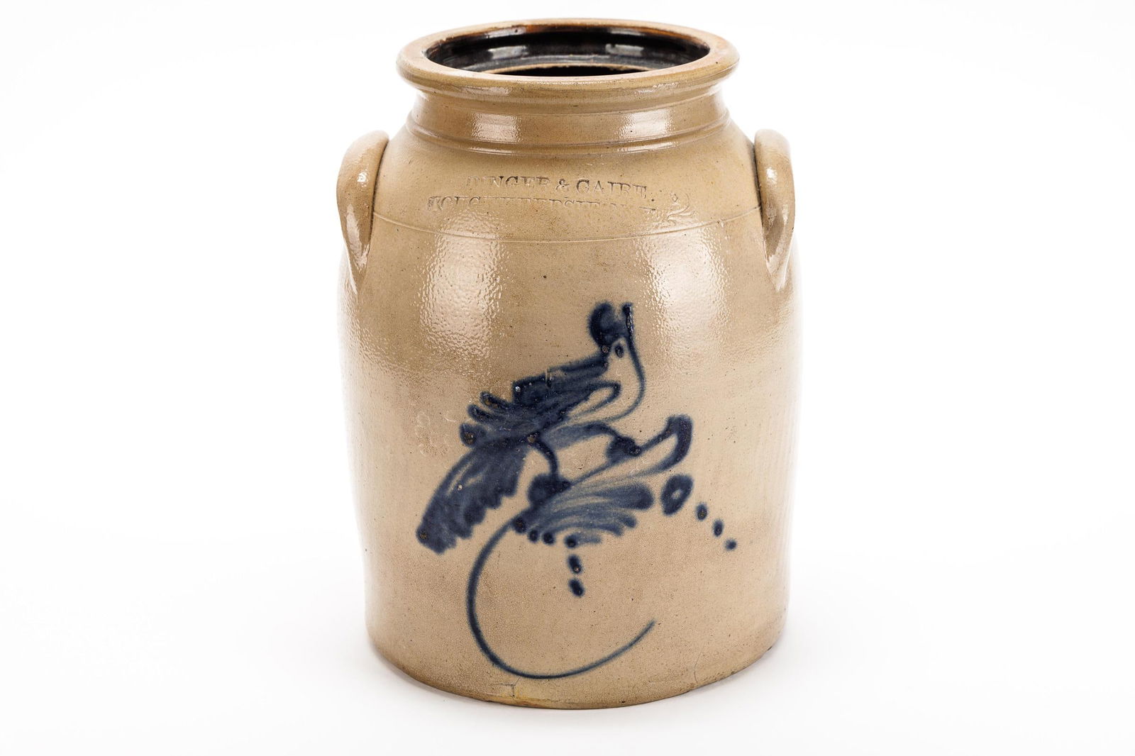 STONEWARE CROCK. (1 of 8)