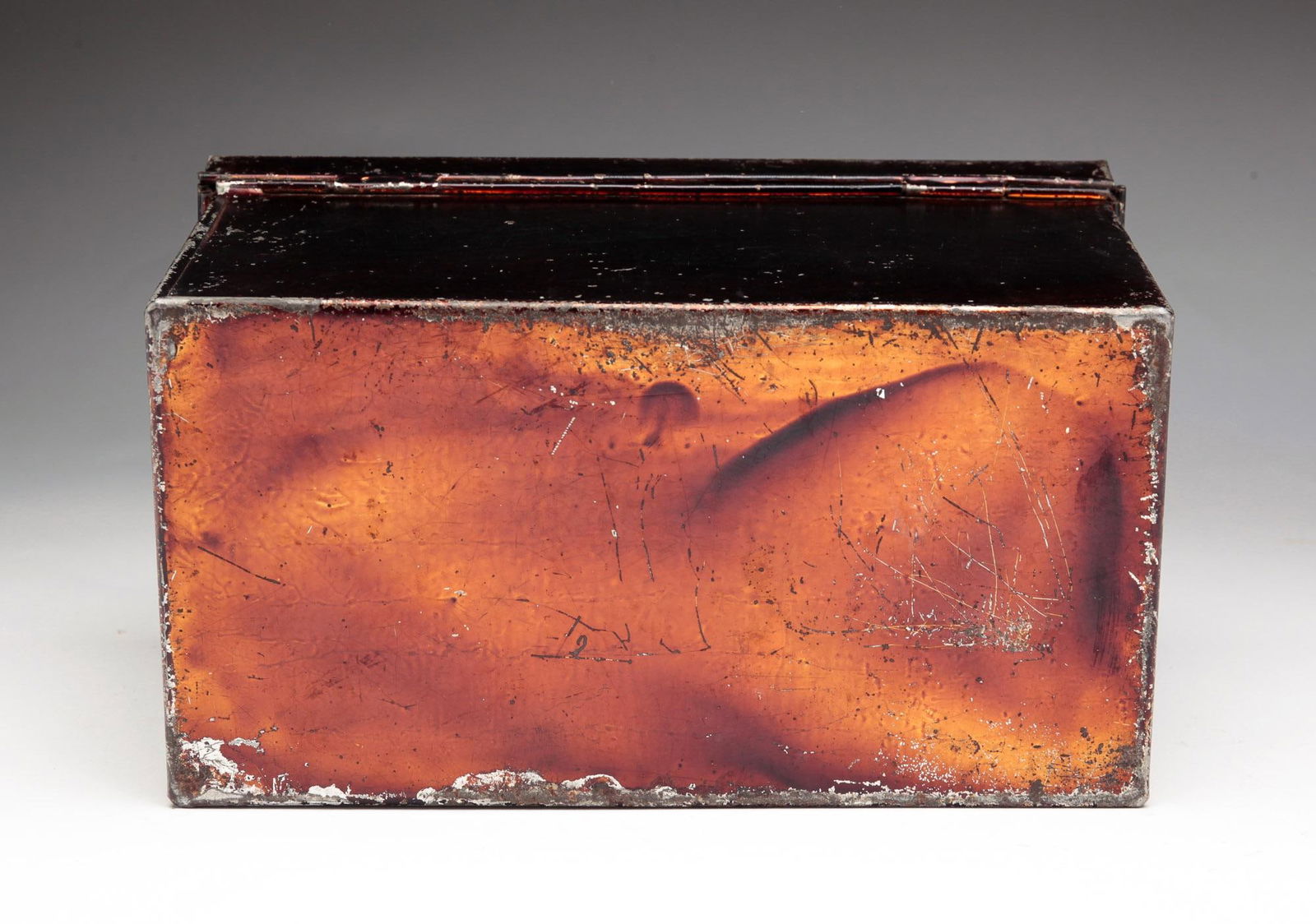 AMERICAN COUNTRY TINWARE DOCUMENT BOX. (1 of 6)