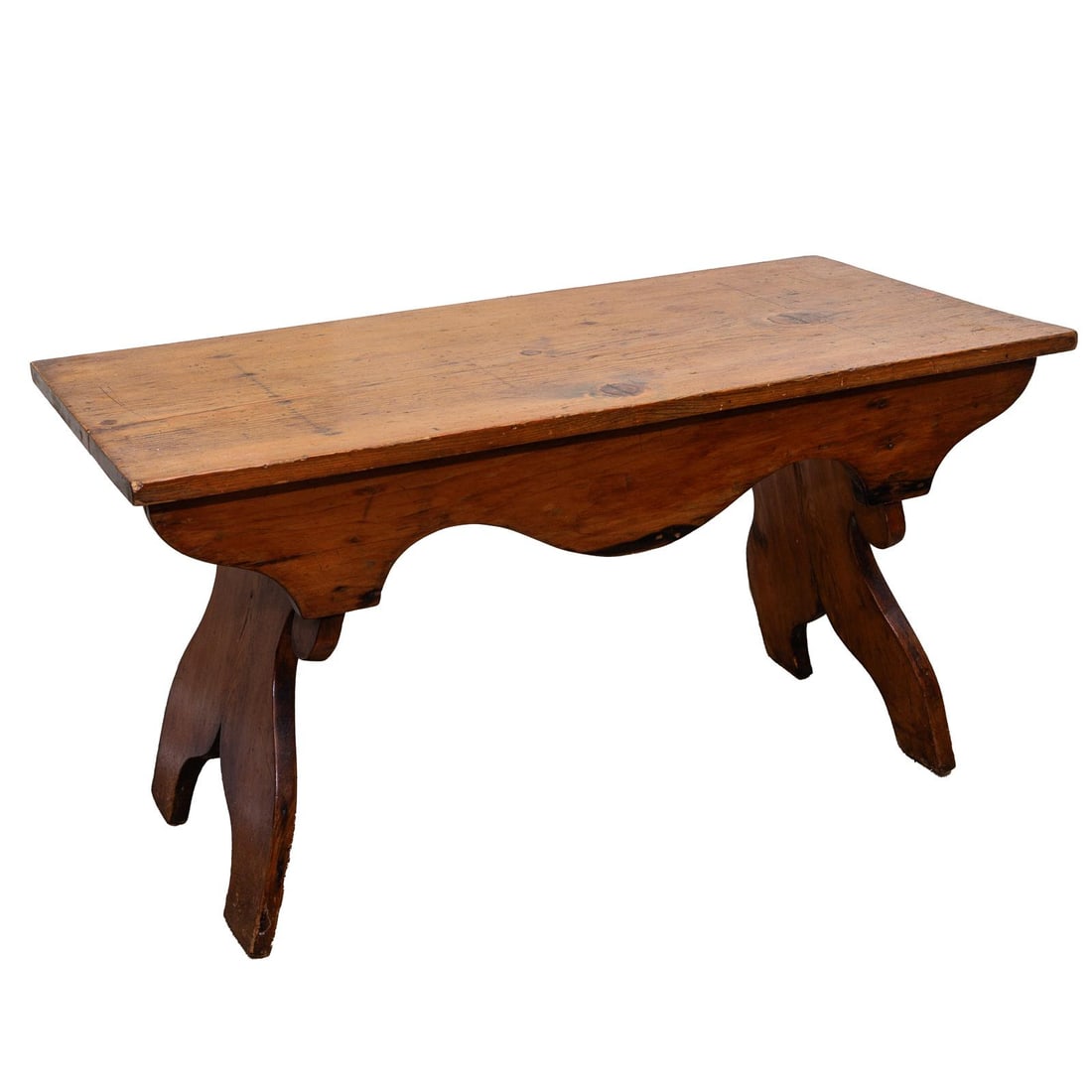 FOLK ART BENCH. (1 of 8)