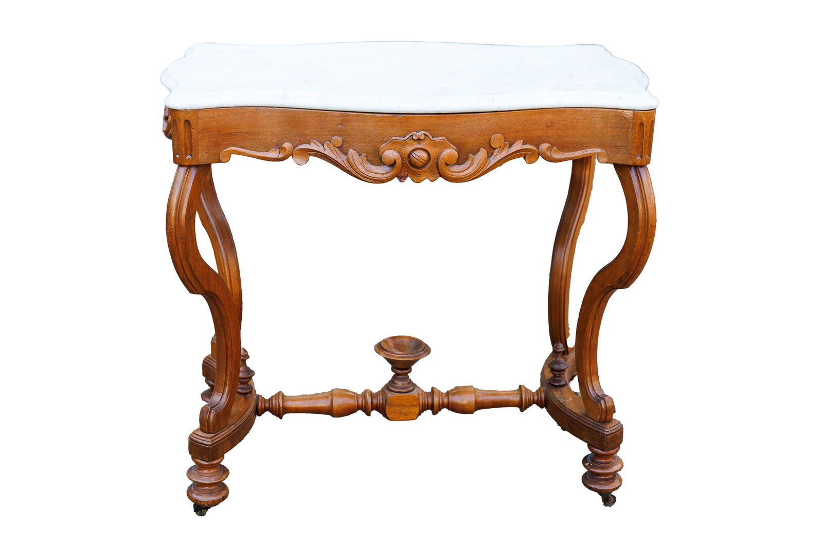 VICTORIAN PARLOR TABLE. (1 of 12)