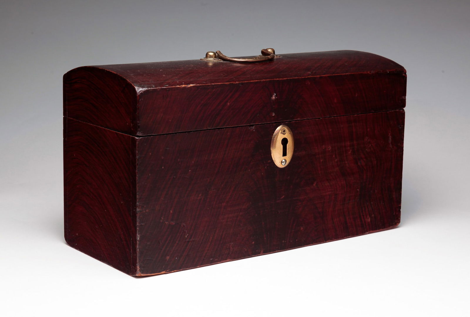 PAINTED DOCUMENT BOX. (1 of 5)