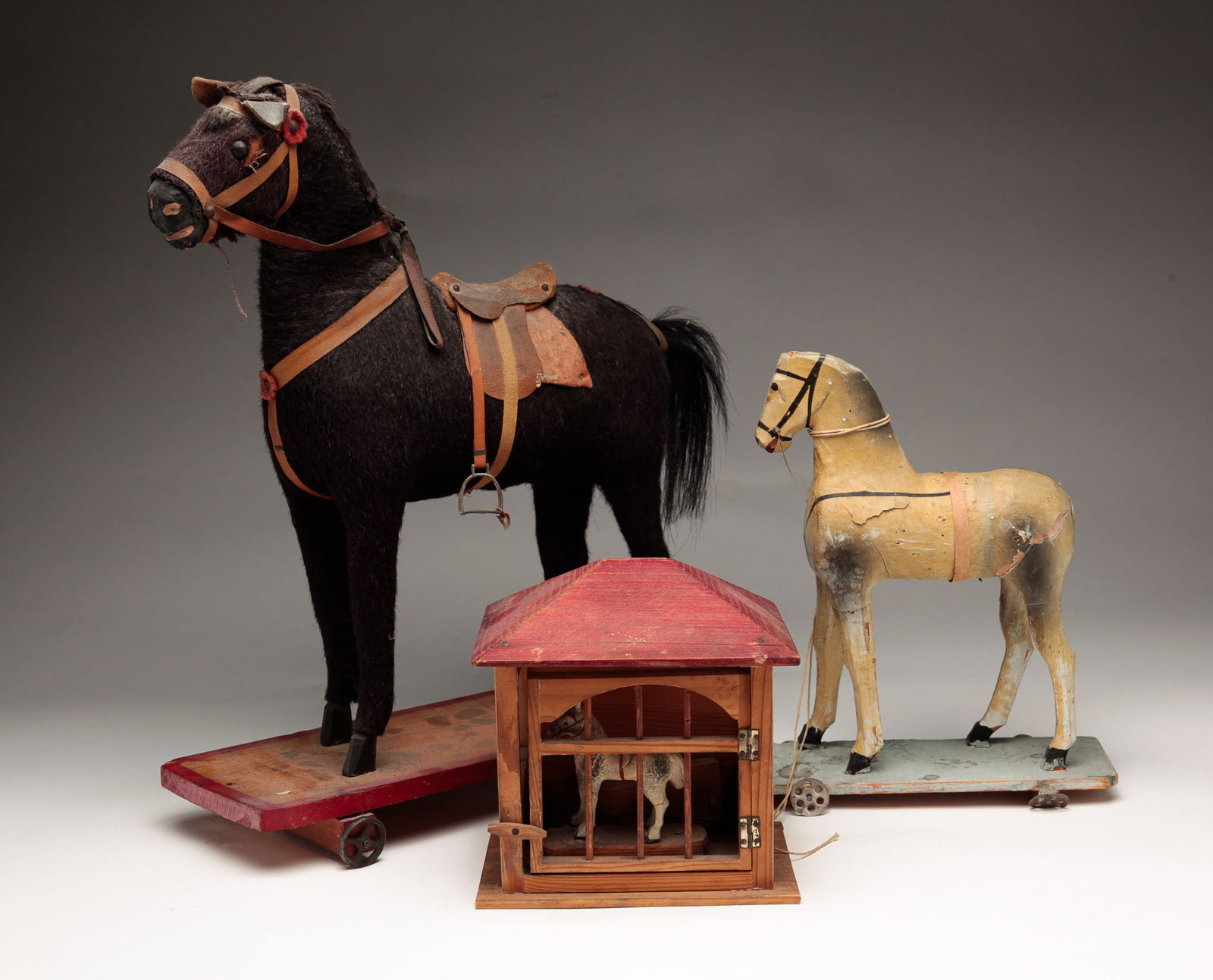 THREE CHILDREN'S TOYS. (1 of 6)