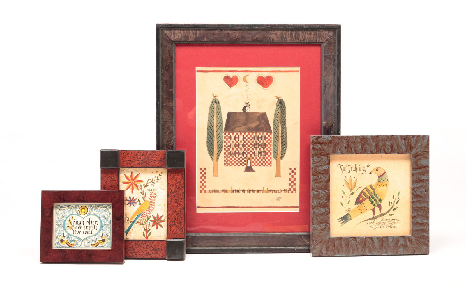 GROUP OF CONTEMPORARY FOLK ART. (1 of 9)