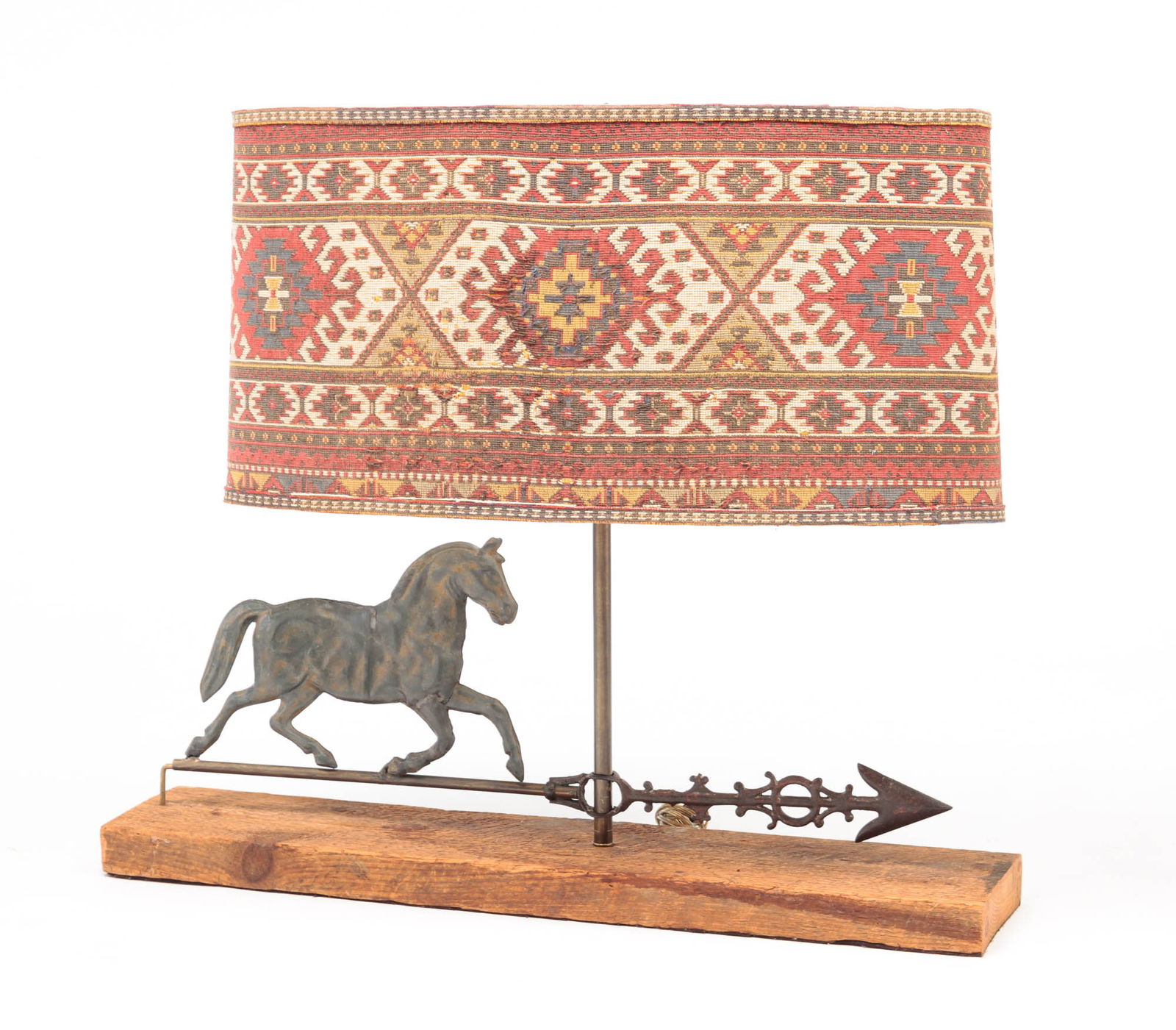 HORSE LIGHTNING ROD DIRECTIONAL. (1 of 4)