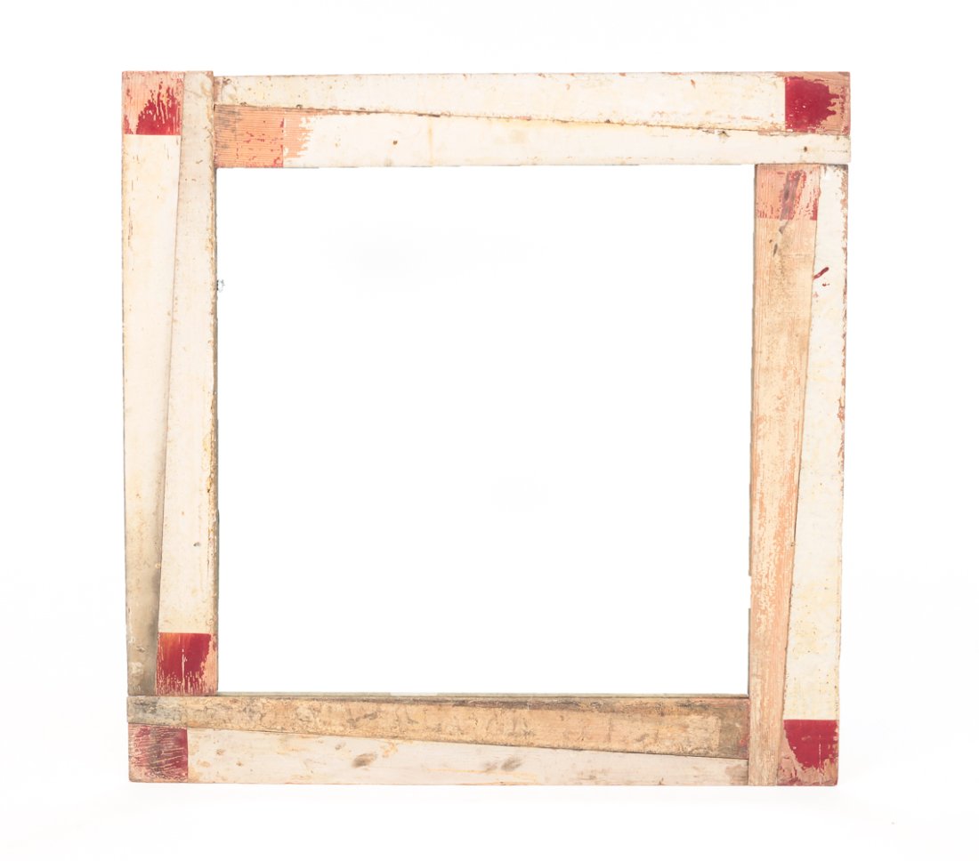 CONTEMPORARY RUSTIC FRAMED MIRROR. (1 of 3)