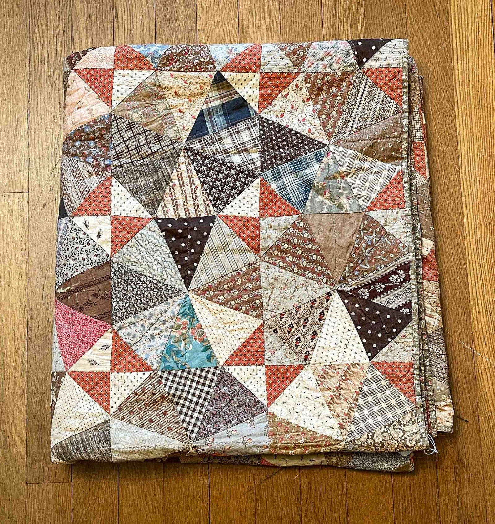 PIECE WORK QUILT. (1 of 4)