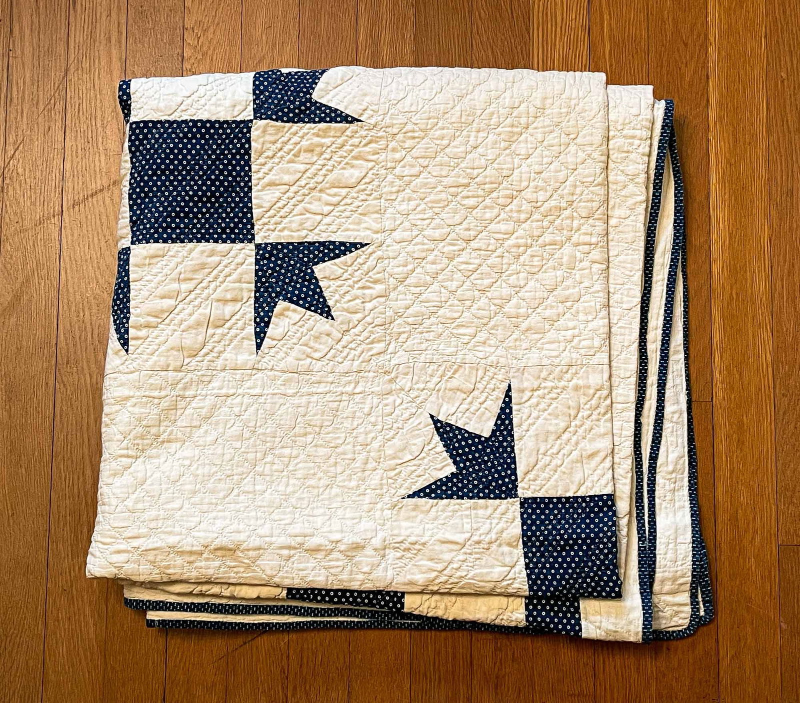 PIECE WORK QUILT. (1 of 4)