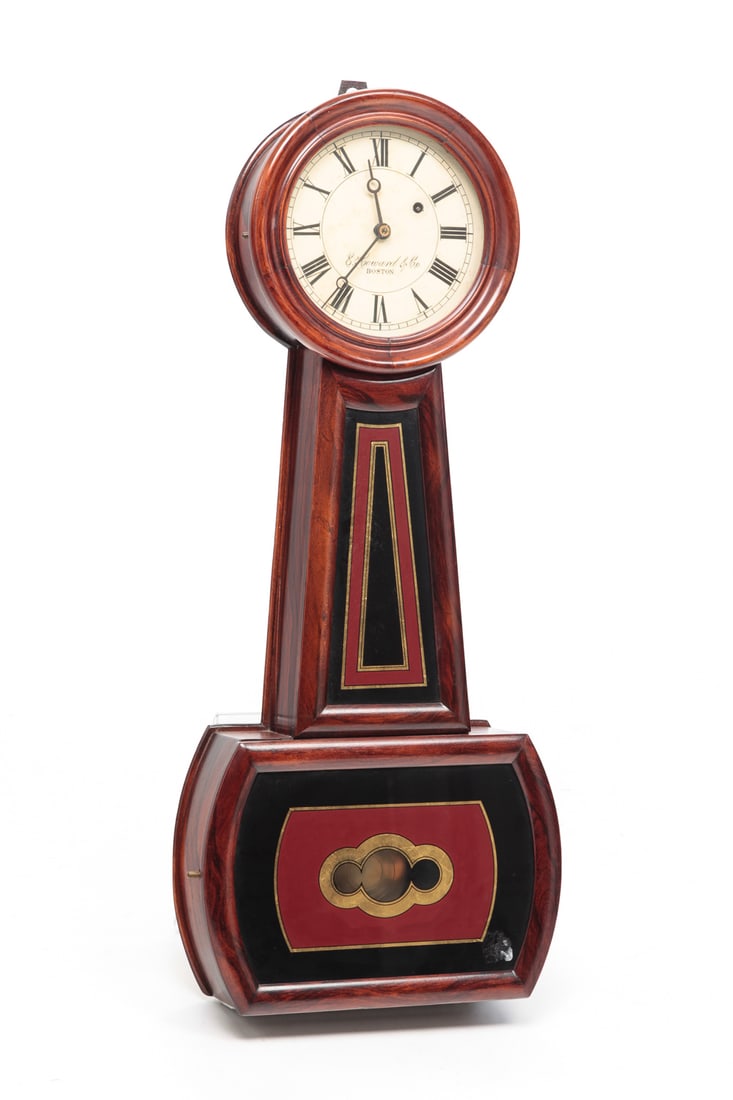 "E. HOWARD" BANJO CLOCK. (1 of 8)