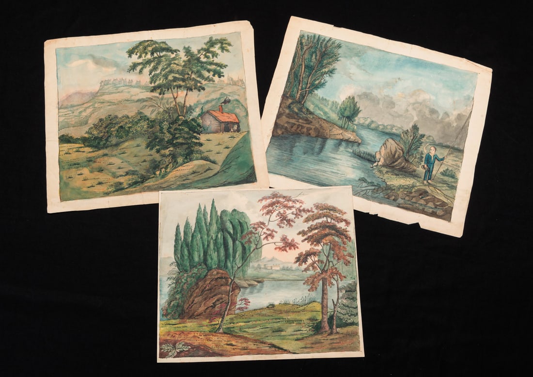 THREE LANDSCAPES. (1 of 5)