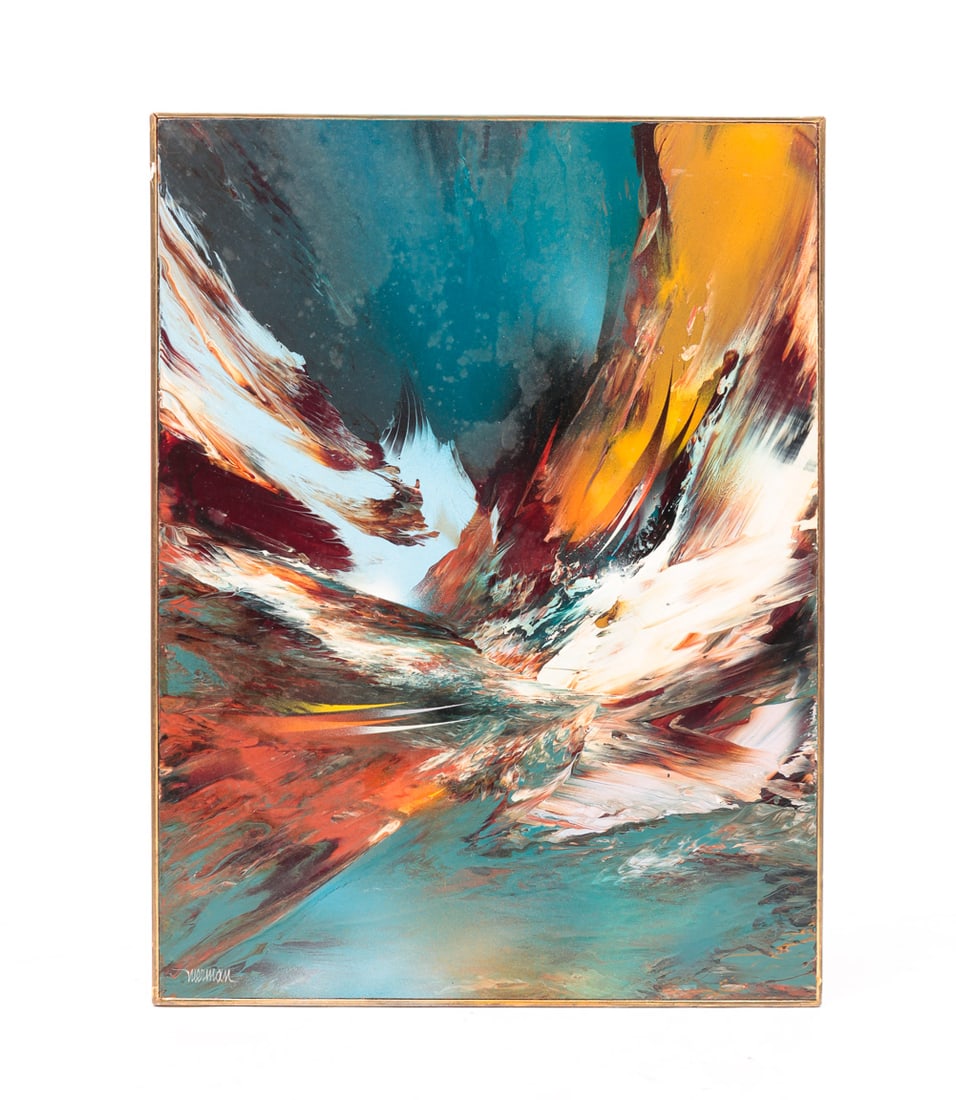 "STORM" BY LEONARDO NIERMAN (1932 - 2023). (1 of 5)