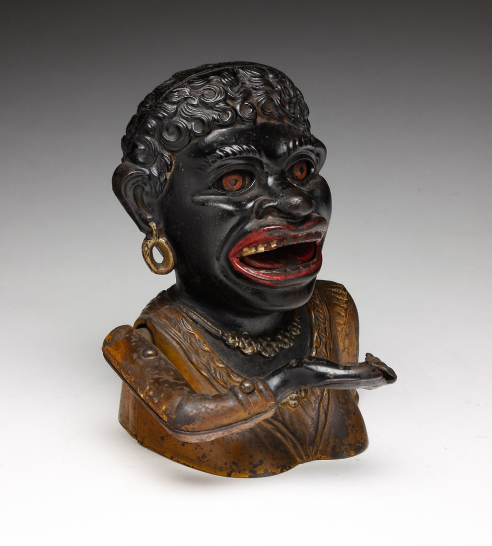 ENGLISH "DINAH" MECHANICAL BANK. (1 of 7)