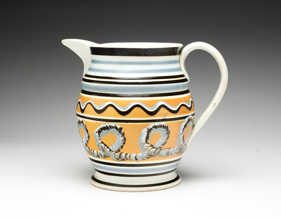 ENGLISH MOCHA PITCHER. (1 of 6)