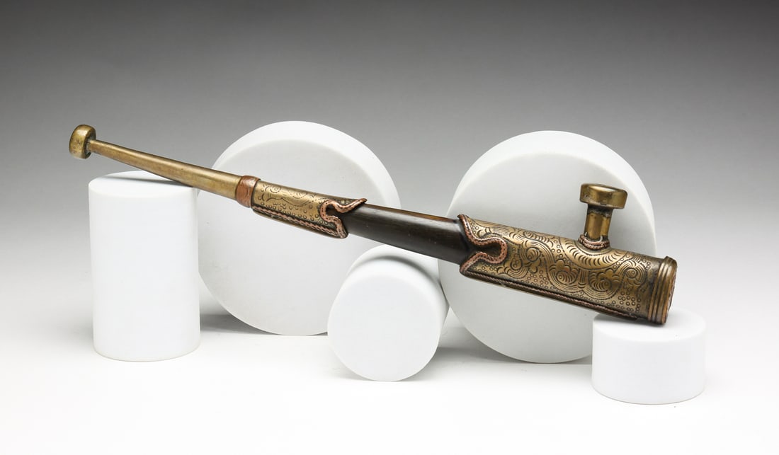 ASIAN OPIUM PIPE. (1 of 6)
