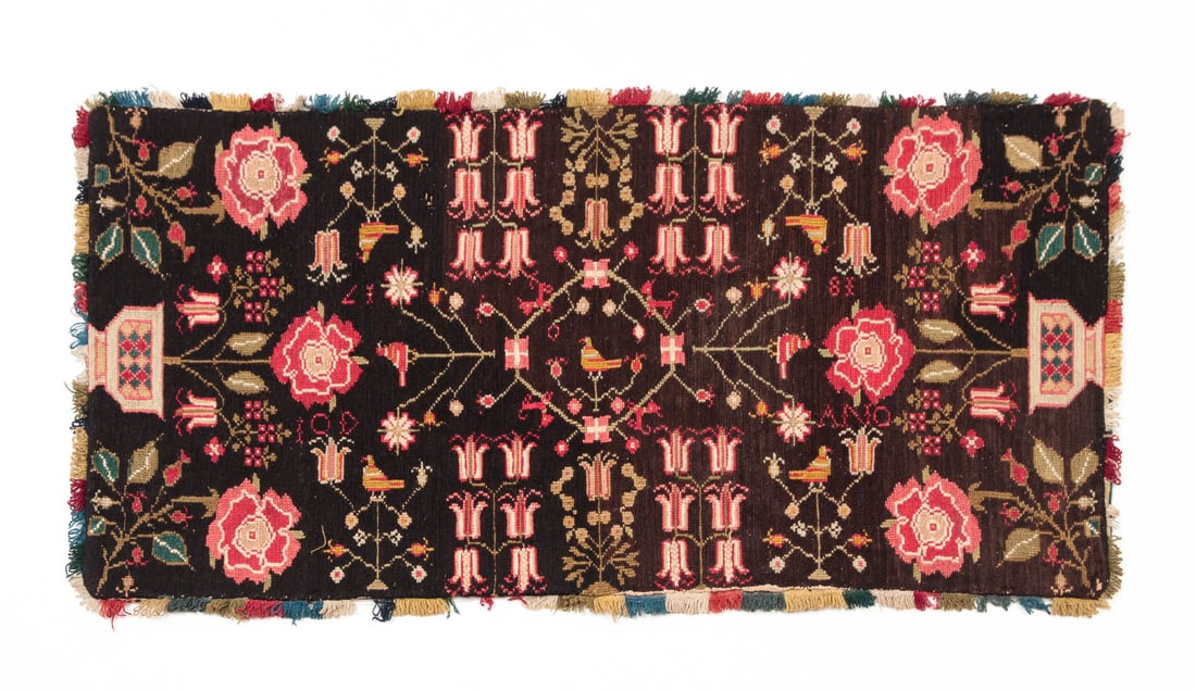 SWEDISH HAND WOVEN TAPESTRY PANEL. (1 of 5)