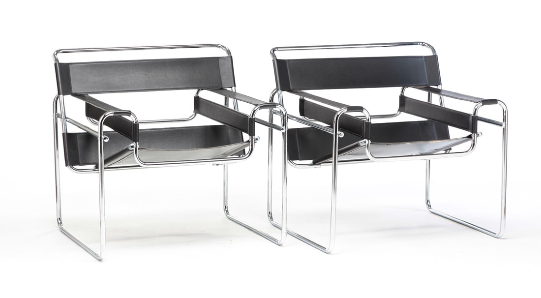 MARCEL BREUER "WASSILY" CHAIR. (1 of 4)