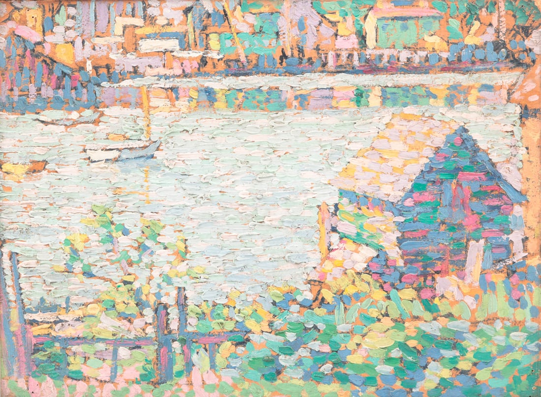 LANDSCAPE BY WINIFRED SMITH. (1 of 4)