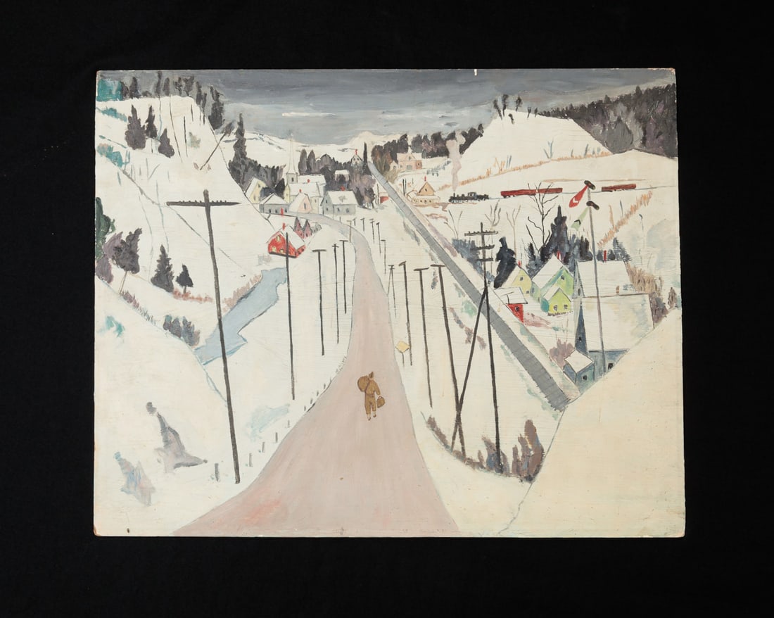 "THE RETURN" AFTER PAUL STARRETT SAMPLE (1896-1974). (1 of 4)