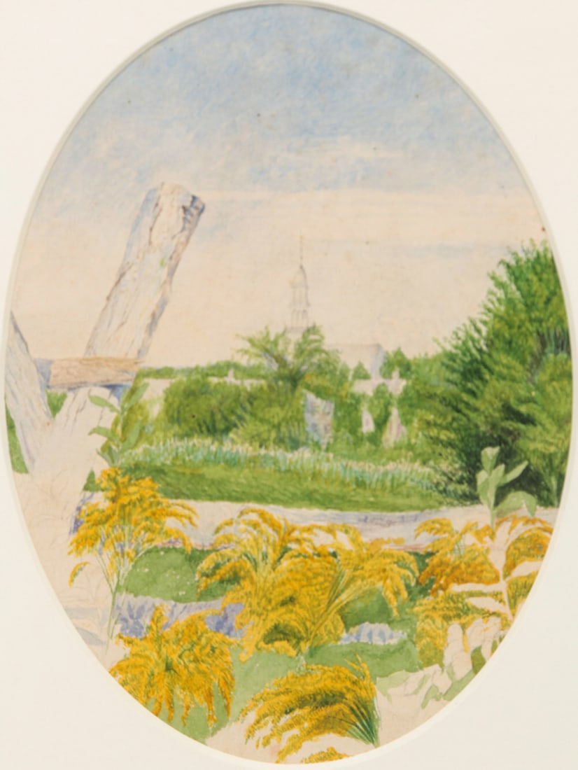 "GOLDENROD" BY ROBERT BOLLING BRANDEGEE (1849-1922). (1 of 4)