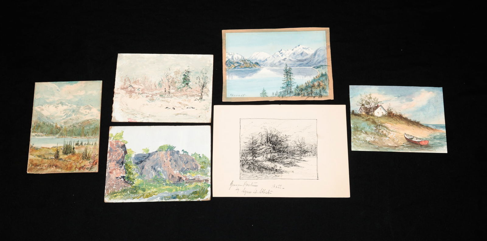 SIX LANDSCAPES. (1 of 8)