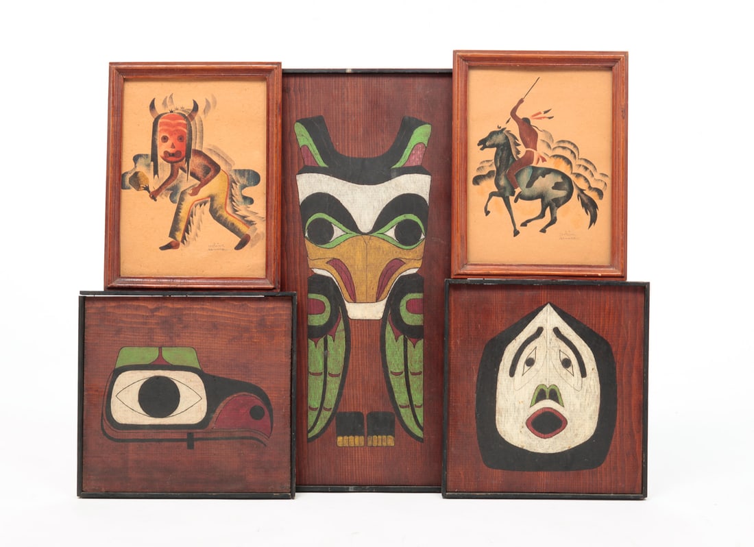 FIVE RELATED PICTURES. (1 of 8)