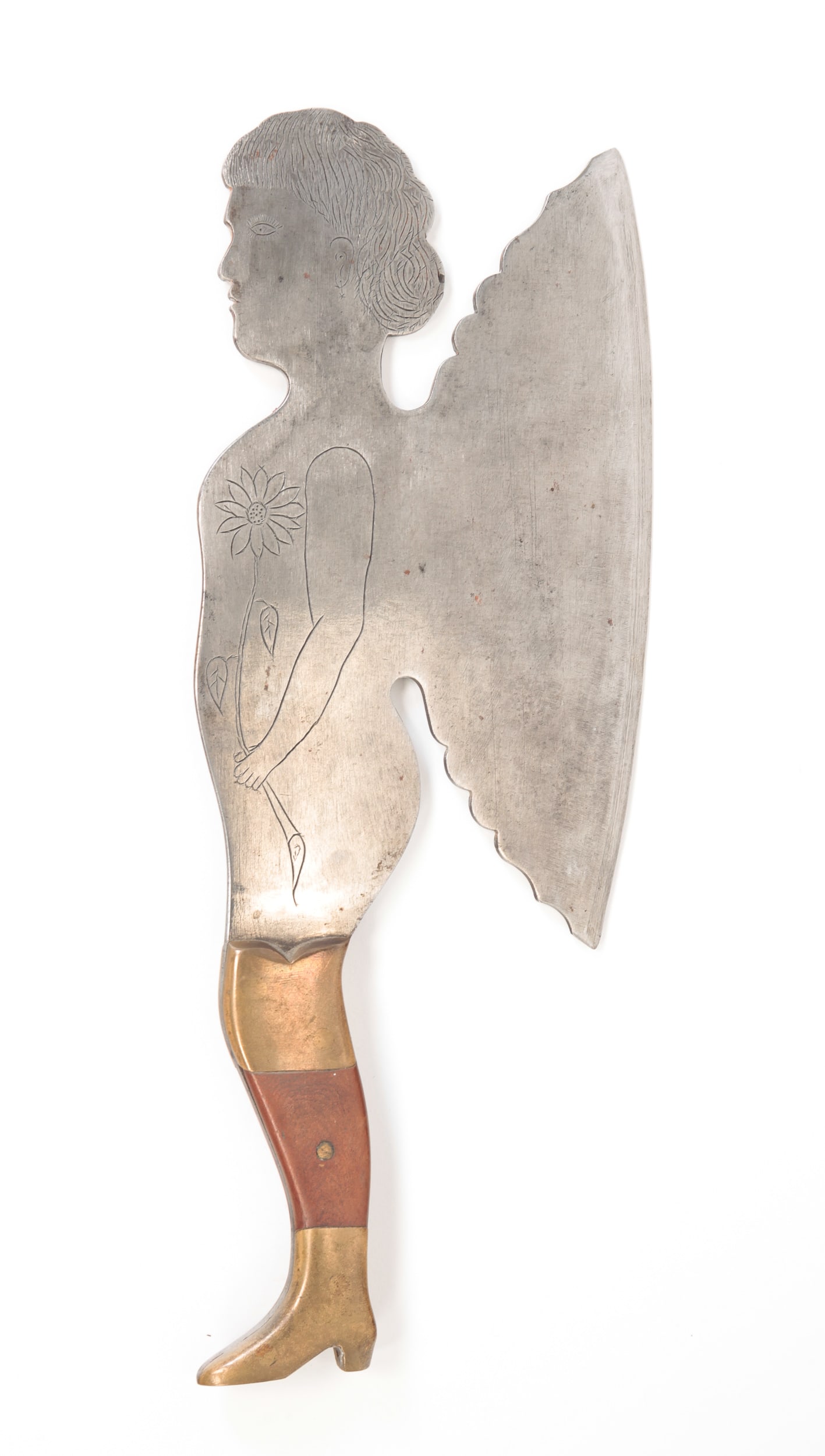 AMERICAN FIGURAL FOOD CHOPPER. (1 of 4)