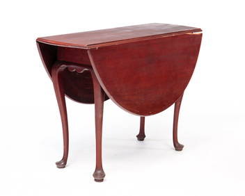 QUEEN ANNE TABLE. (1 of 5)