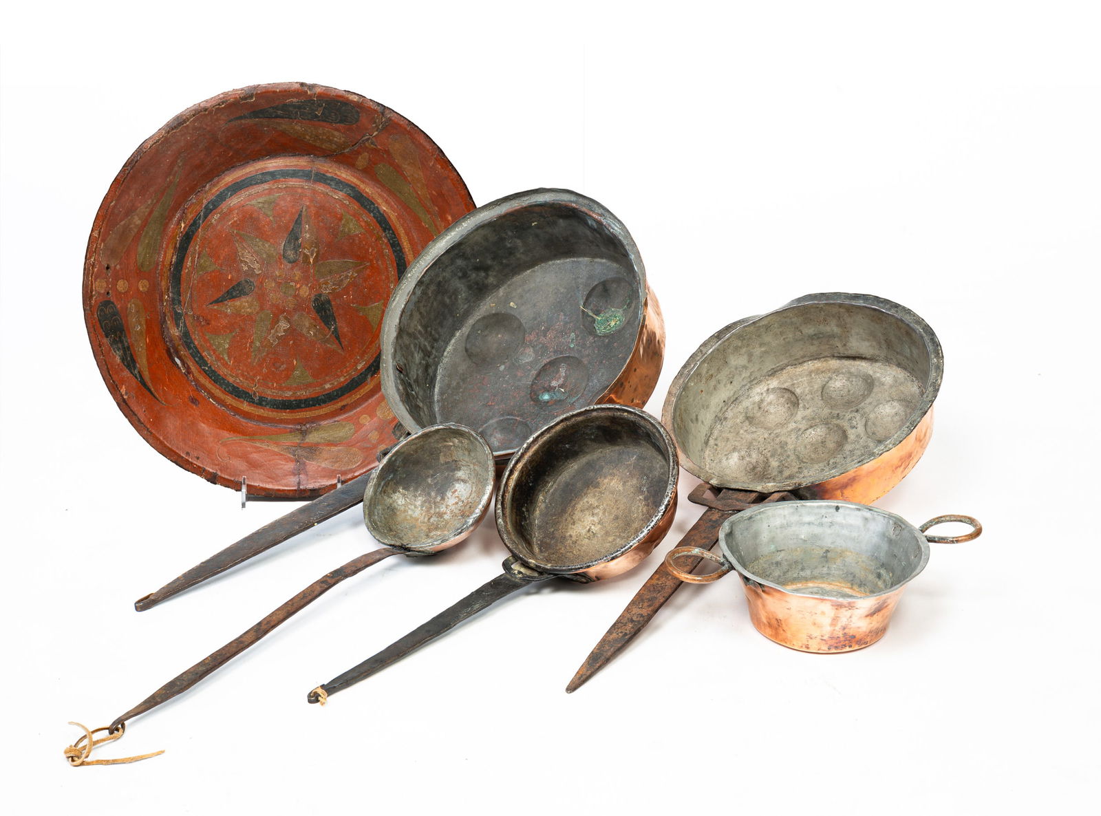 SIX PIECES OF KITCHEN WARE. (1 of 6)