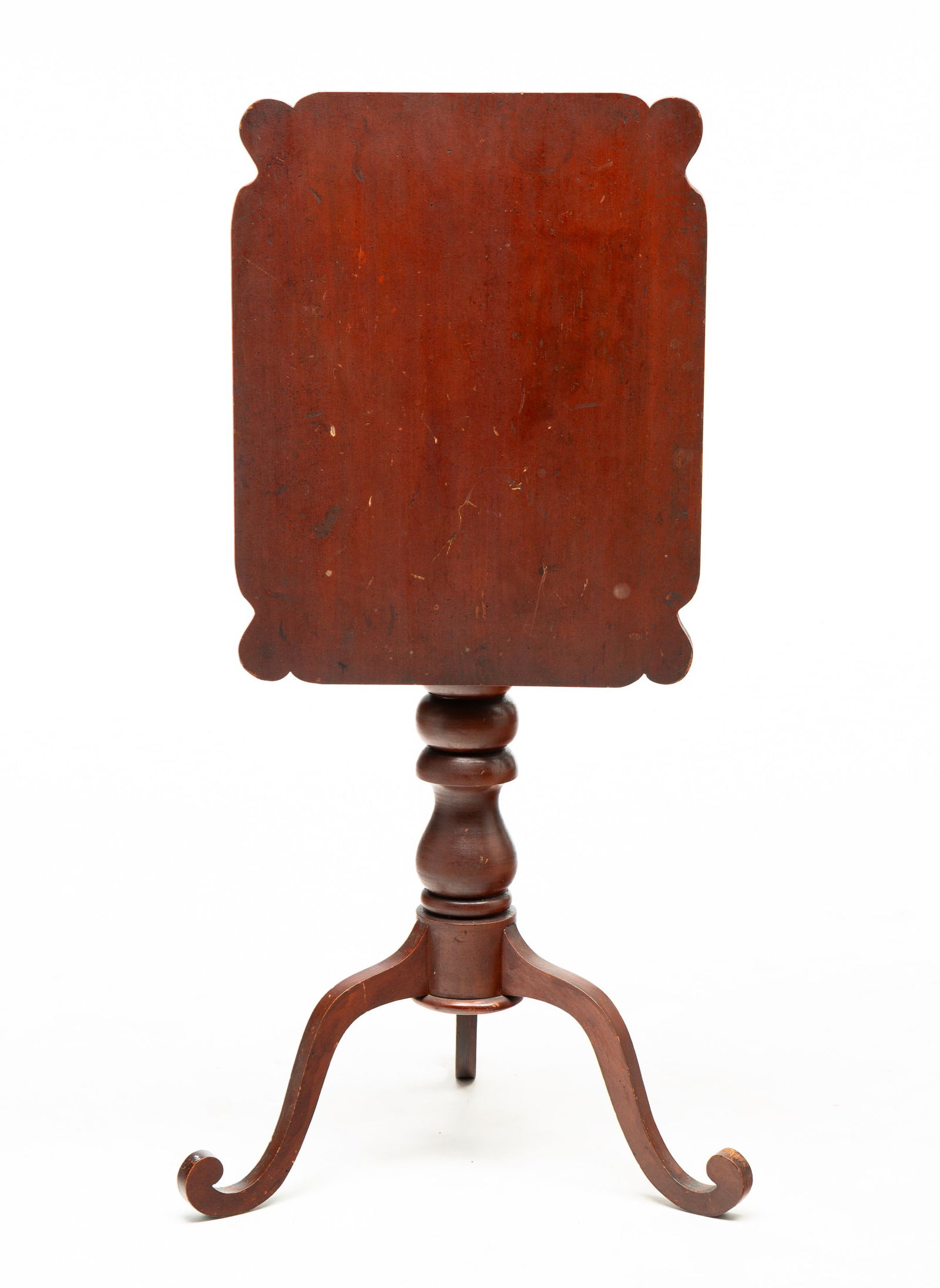COUNTRY EMPIRE TILT TOP CANDLE STAND. (1 of 9)