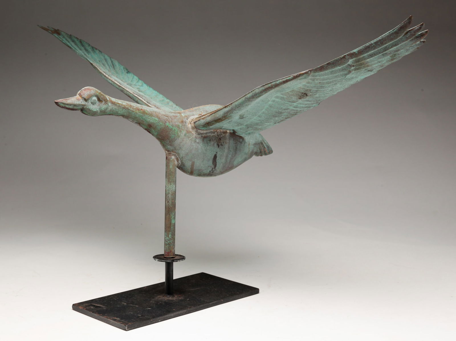 FLYING GOOSE WEATHERVANE. (1 of 4)