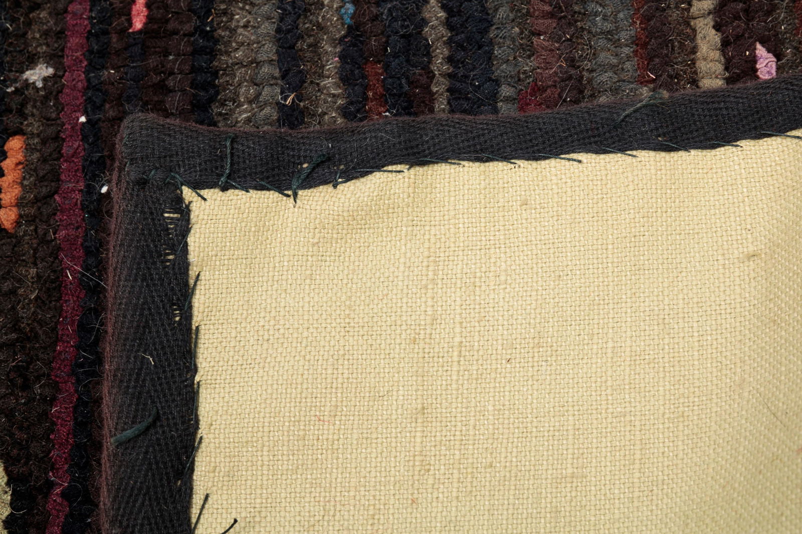 TWO ROOM SIZED HOOKED RUGS. (1 of 6)