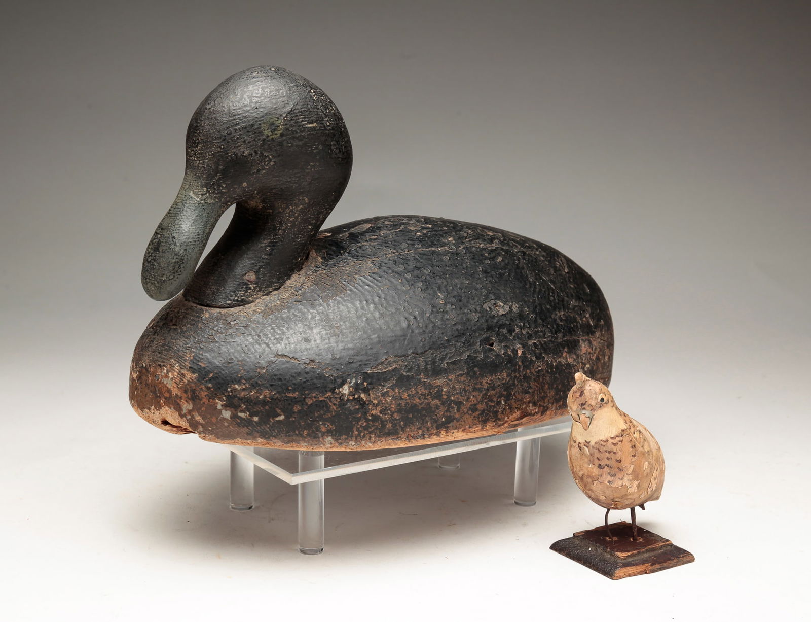 DUCK DECOY AND QUAIL PARTRIDGE. (1 of 5)